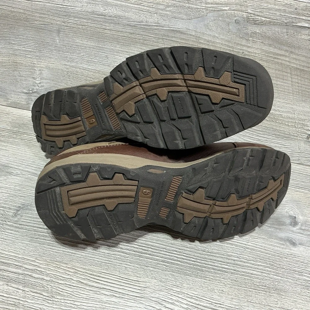 New Balance 966 Waterproof MW966BR Brown Outdoor Casual Leather Shoes Men's 14 D